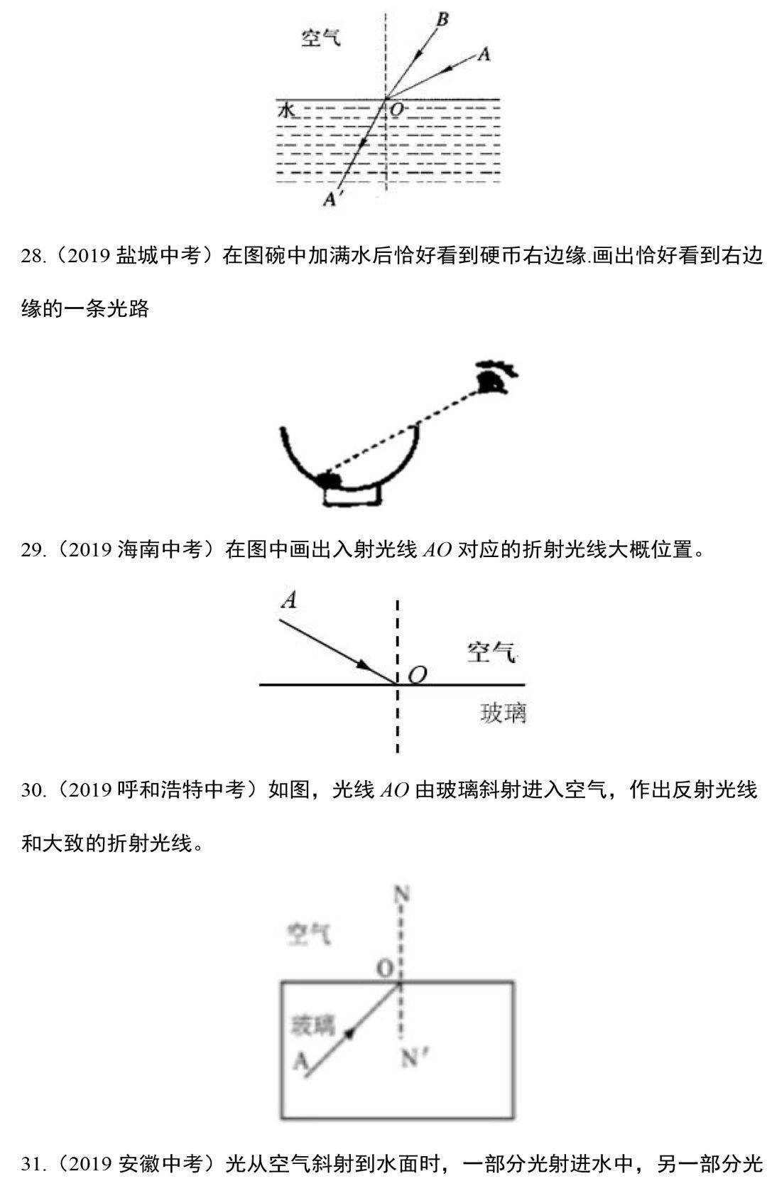 
初中物理所有“作图题”题型全汇总! 一篇搞定作图题！可下载_太阳成官网(图13)