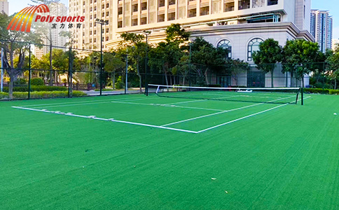 太阳集团tyc：
建设网球场 这些一定要思量(图4)